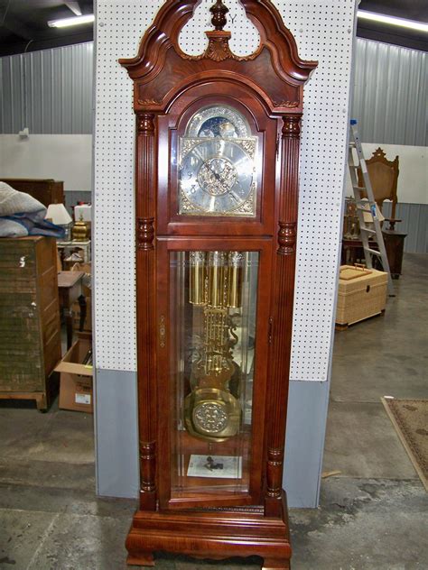 99 shipping Howard Miller Table Mantel Clock 635-191 Megan 8" H x 9" W x 3. . Howard miller grandfather clocks for sale